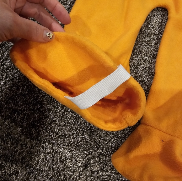 Vintage Disney Tigger Costume Onesie for Kids Orange Tiger Jumpsuit - Picture 5 of 5